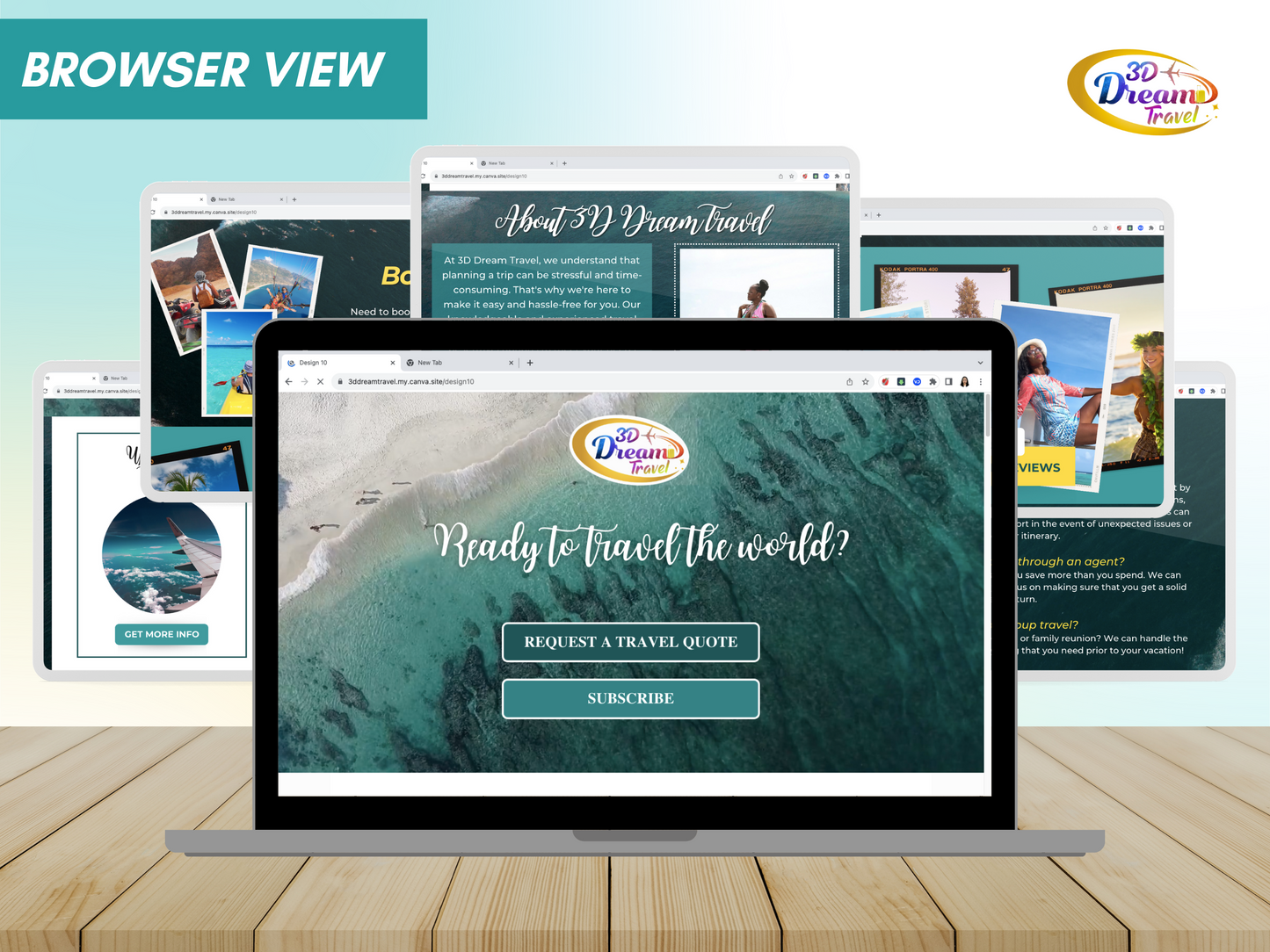 Travel Website Design 10