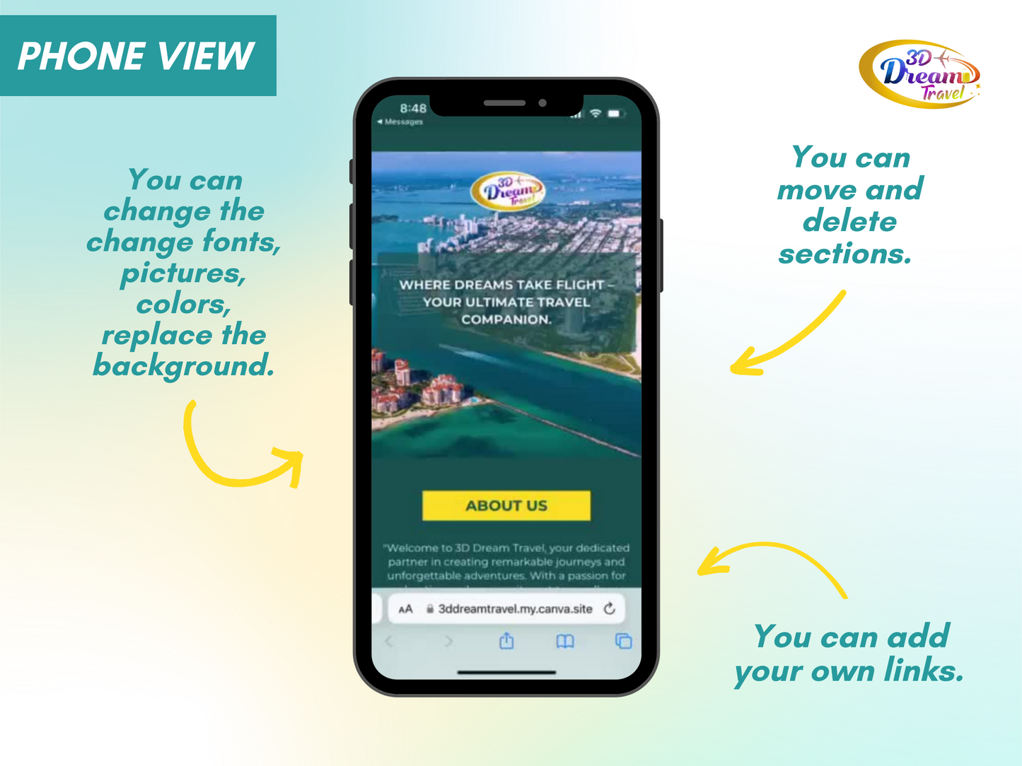 Travel Website Design 11