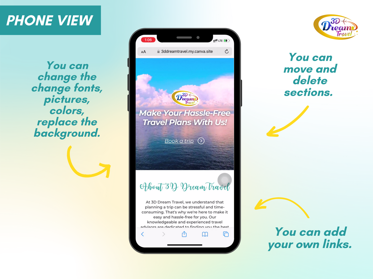 Travel Website Design 4