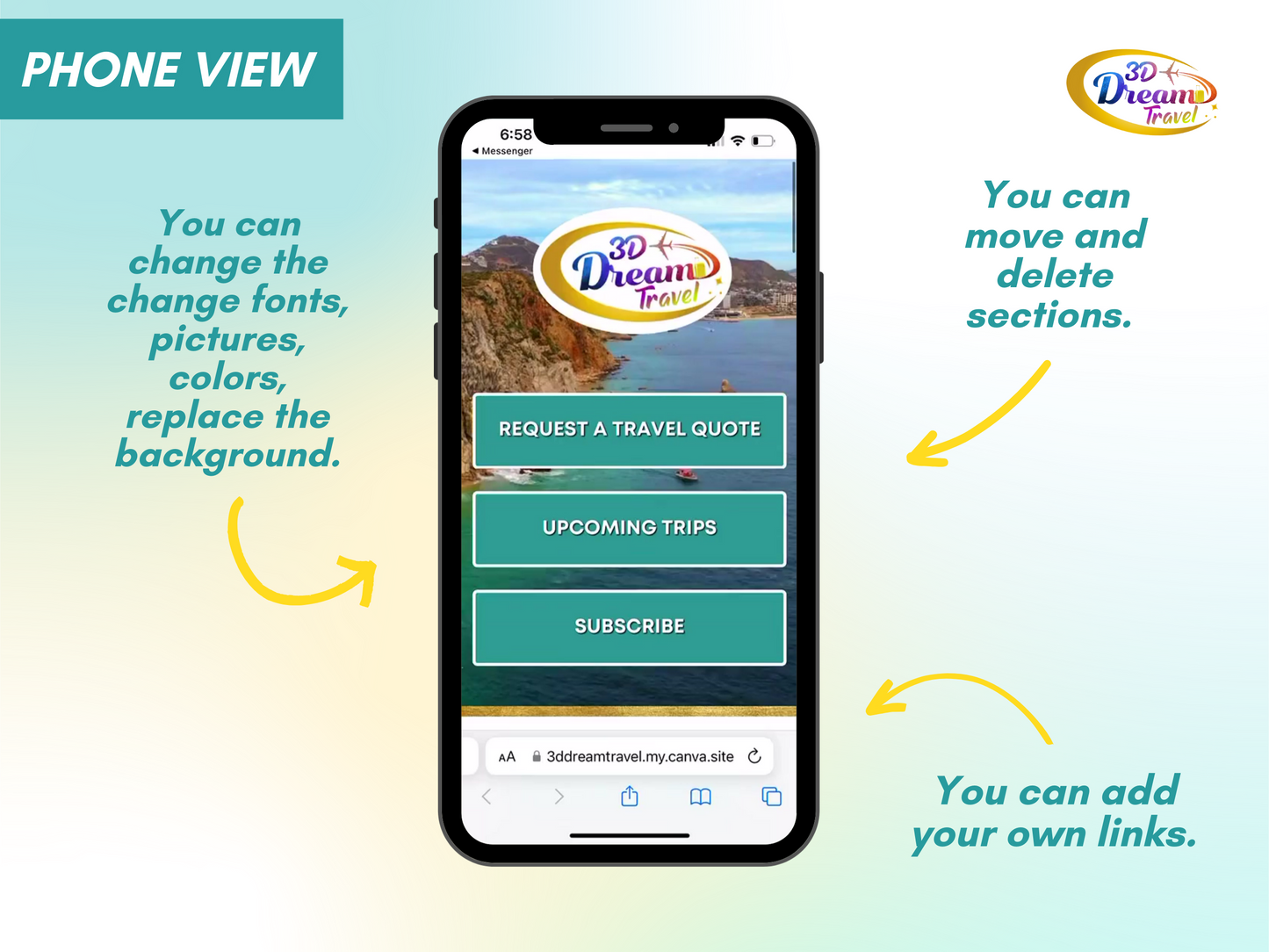 Travel Website Design 7
