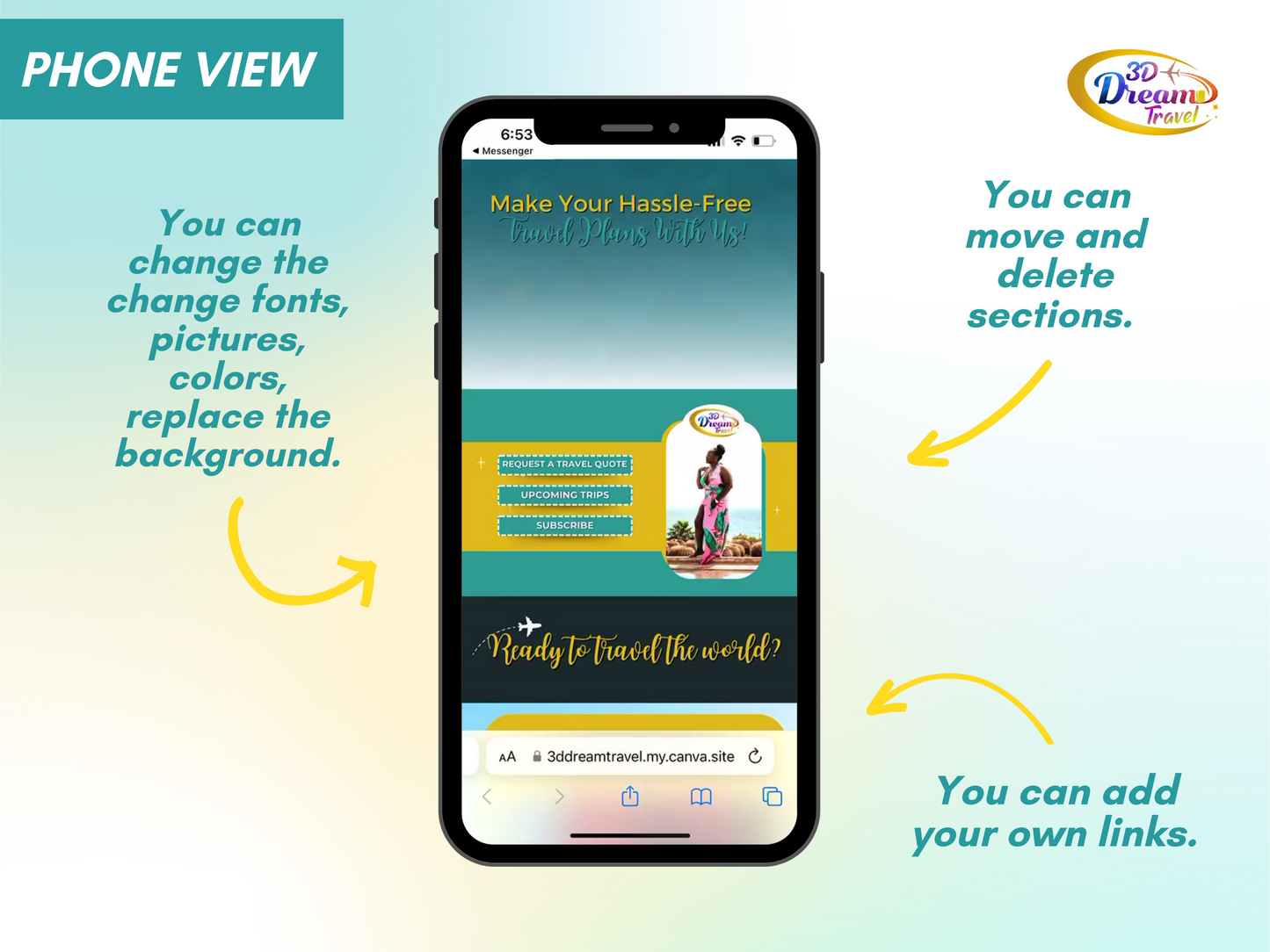 Travel Website Design 5