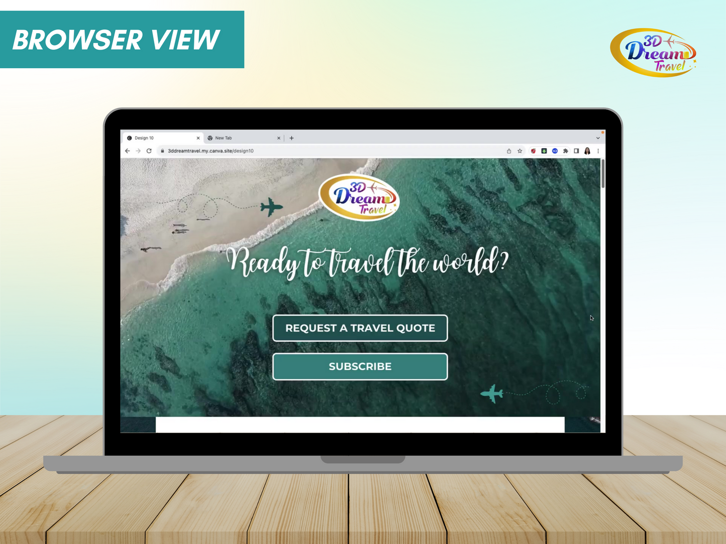 Travel Website Design 10