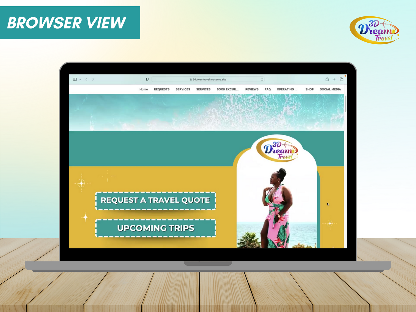 Travel Website Design 5