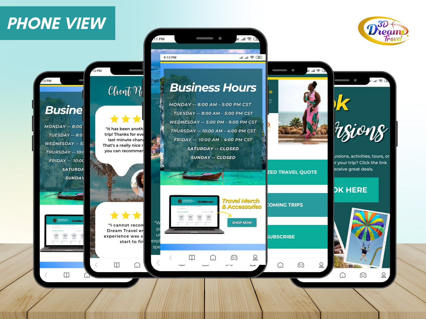 Travel Website Design 11