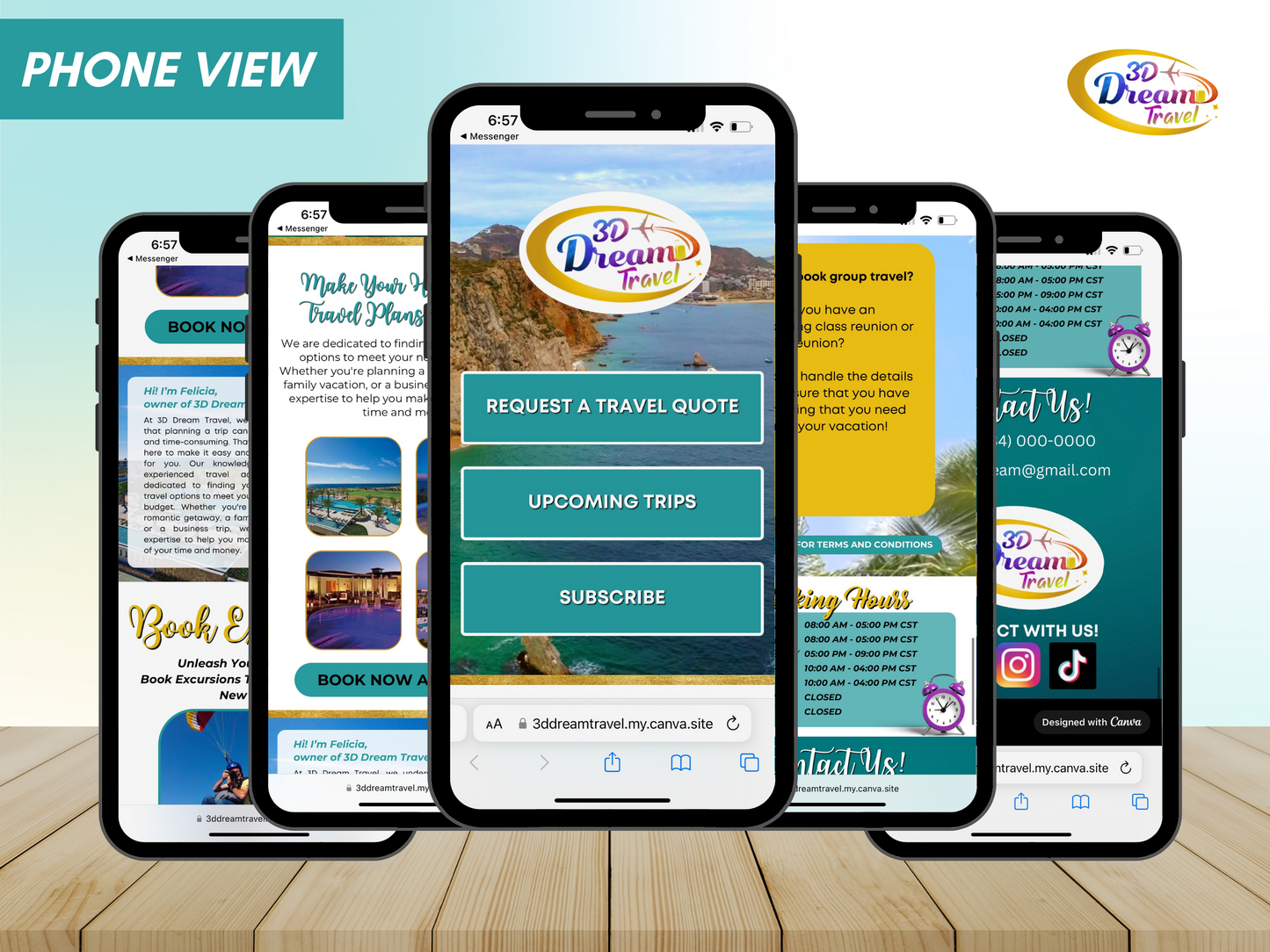 Travel Website Design 7