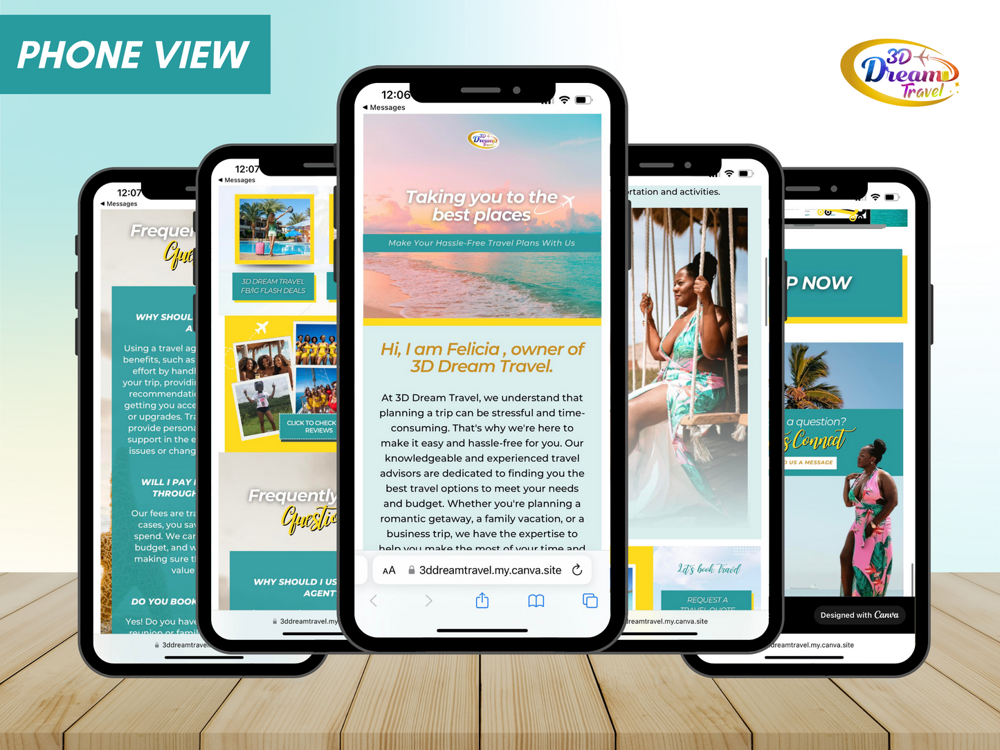 Travel Website Design 8