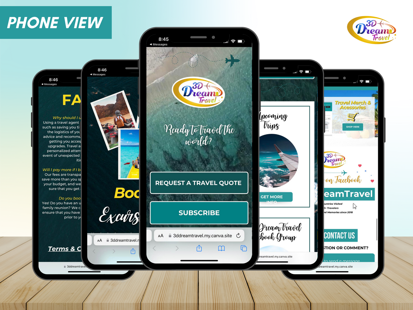 Travel Website Design 10