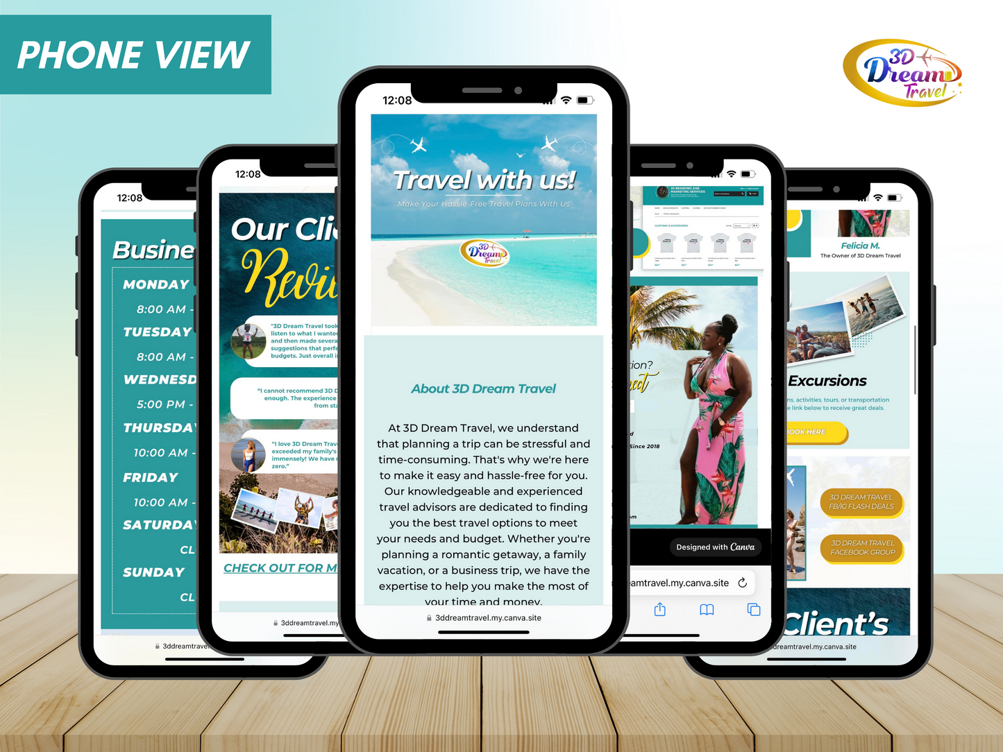 Travel Website Design 9