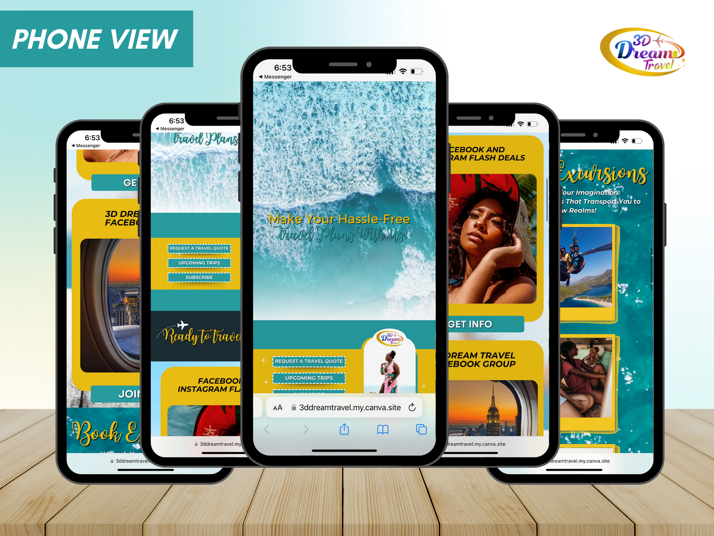 Travel Website Design 5