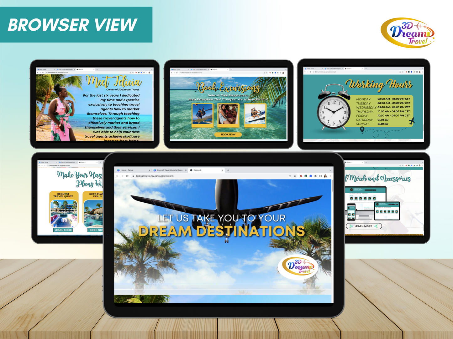 Travel Website Design 6