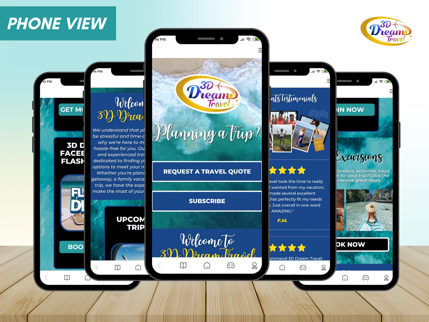 Travel Website Design 1
