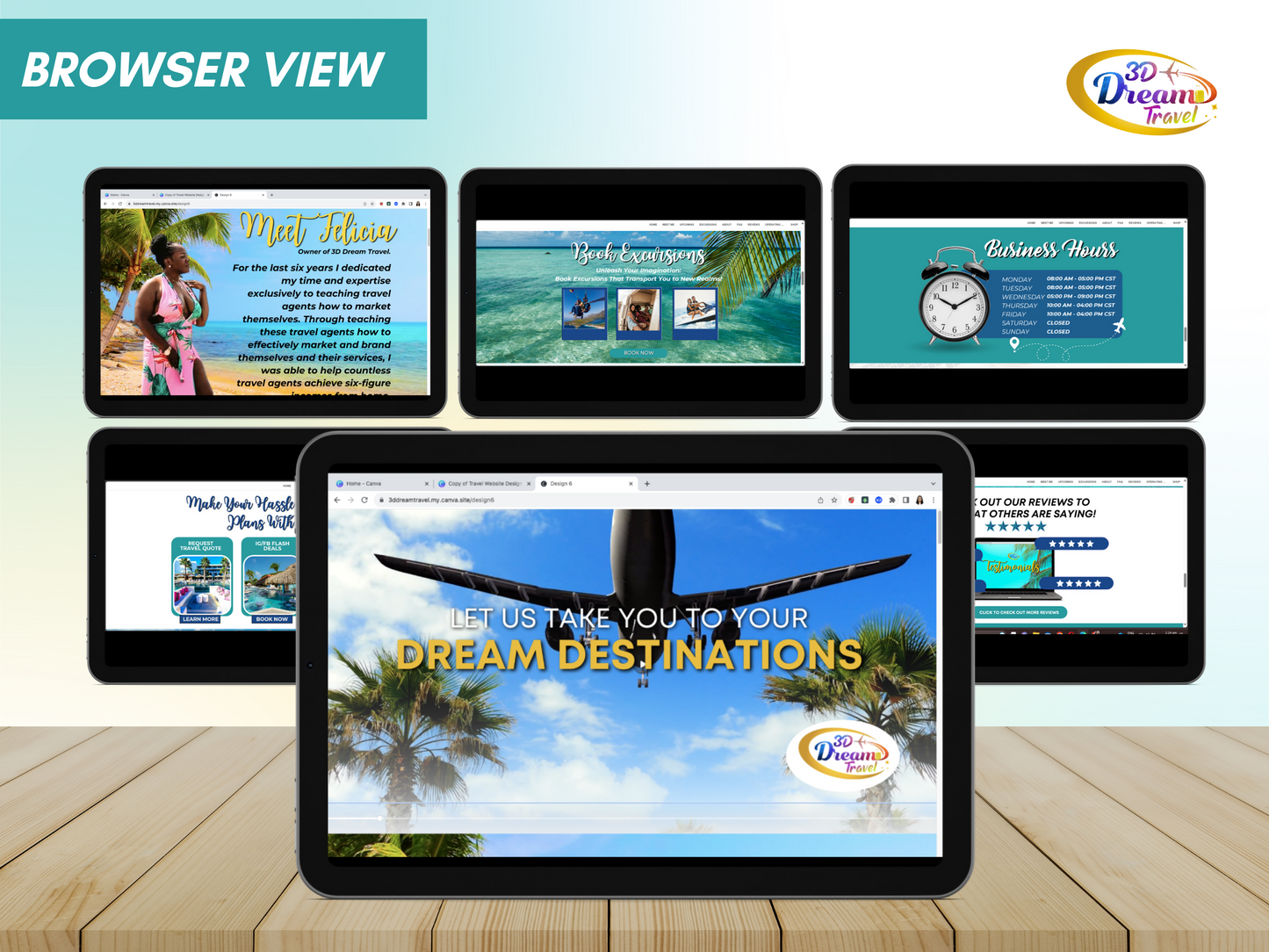 Travel Website Design 6