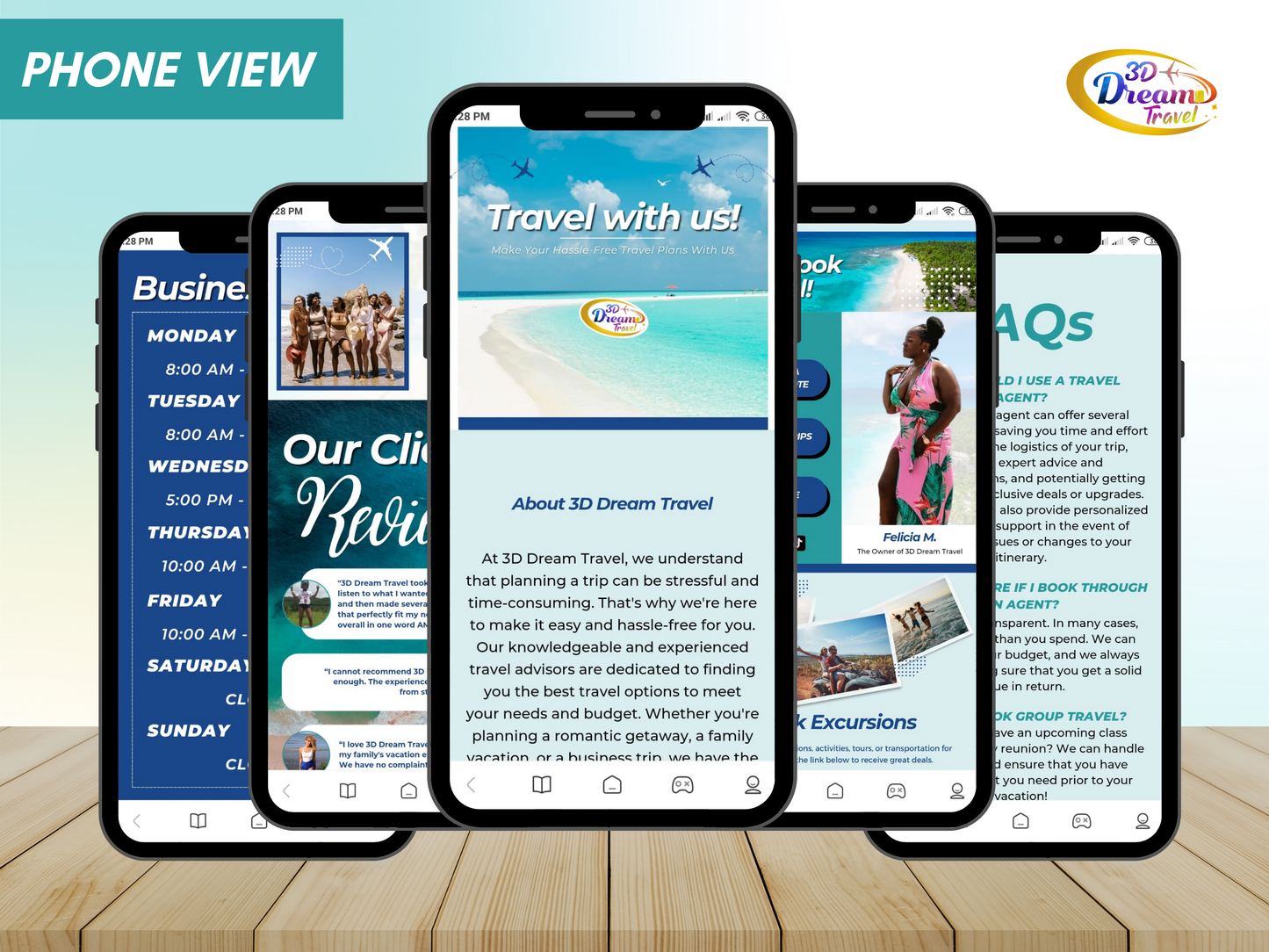 Travel Website Design 9