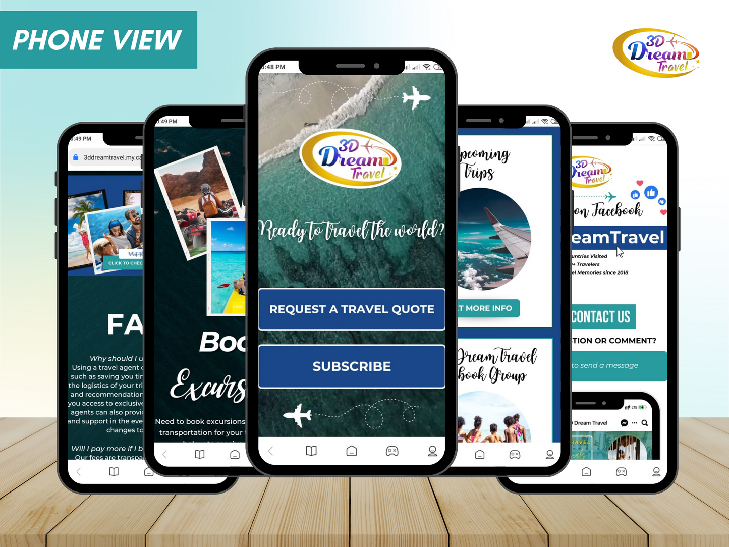 Travel Website Design 10