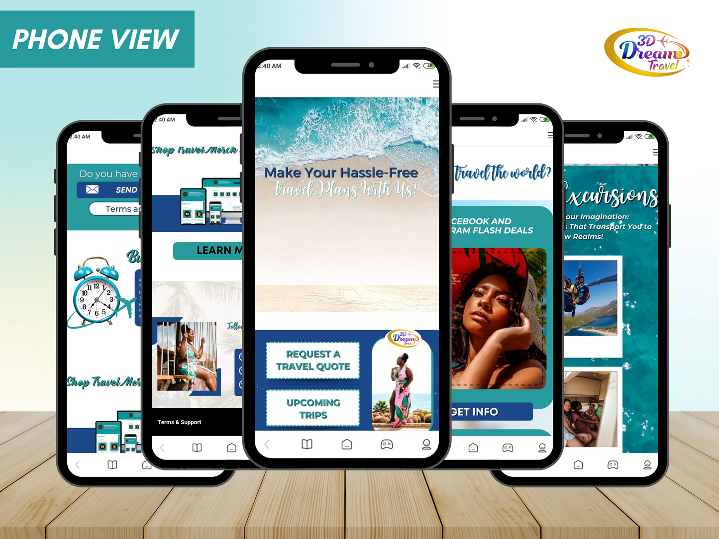 Travel Website Design 5