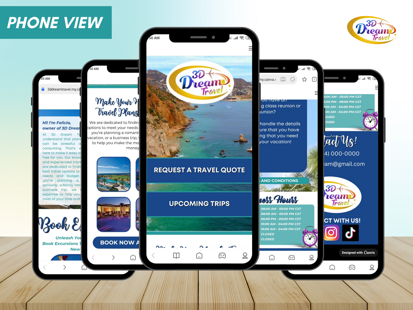 Travel Website Design 7