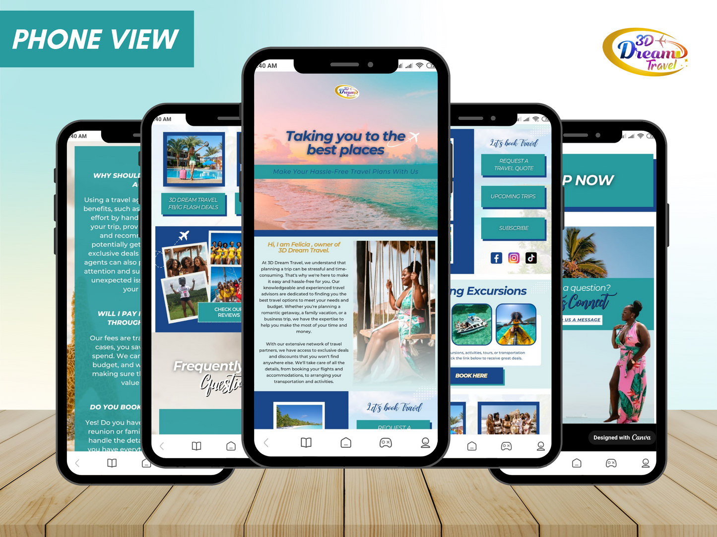 Travel Website Design 8