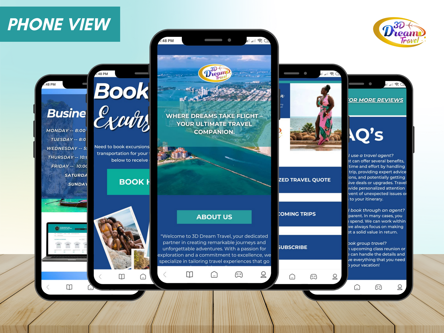 Travel Website Design 11