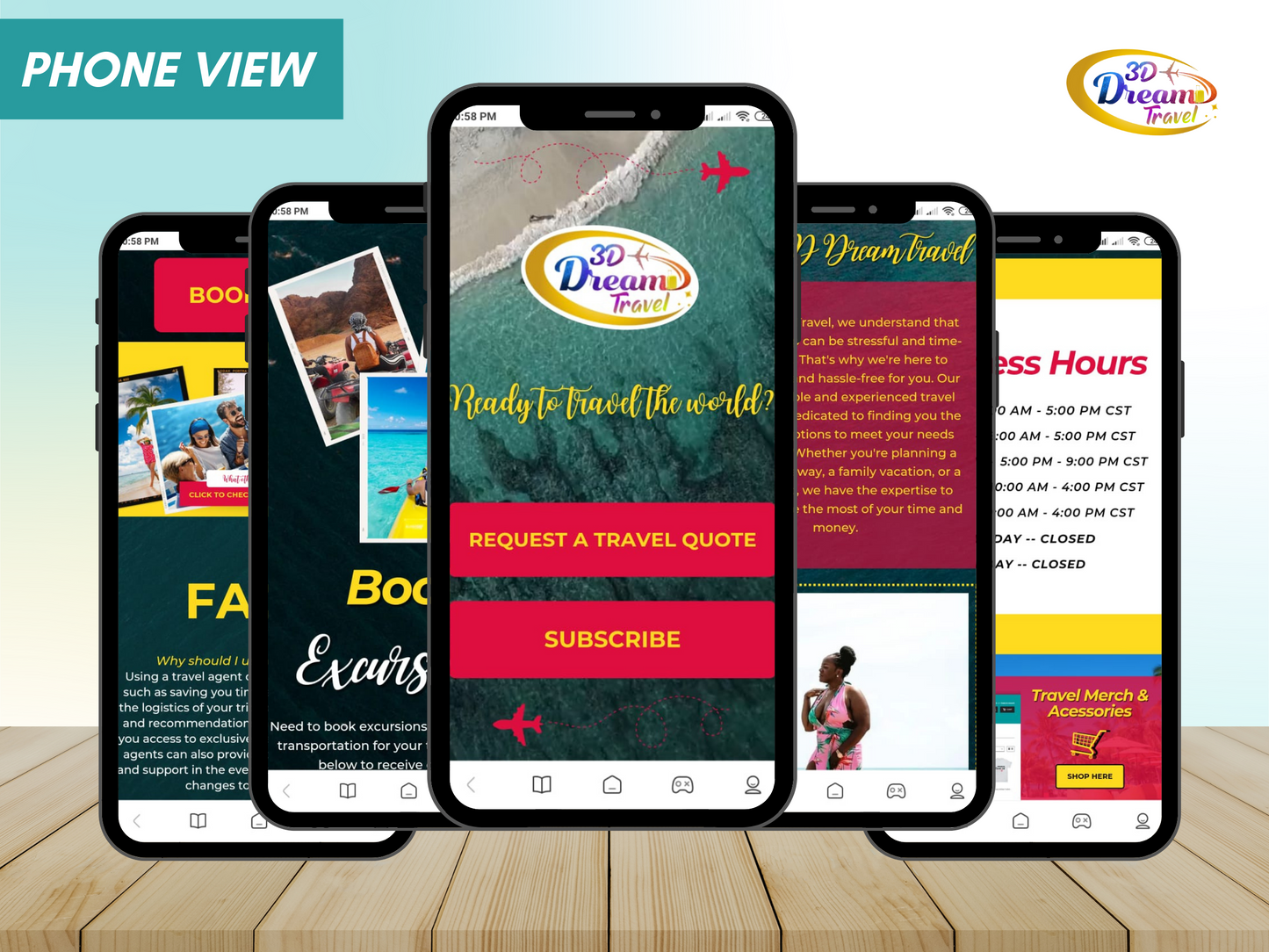 Travel Website Design 10