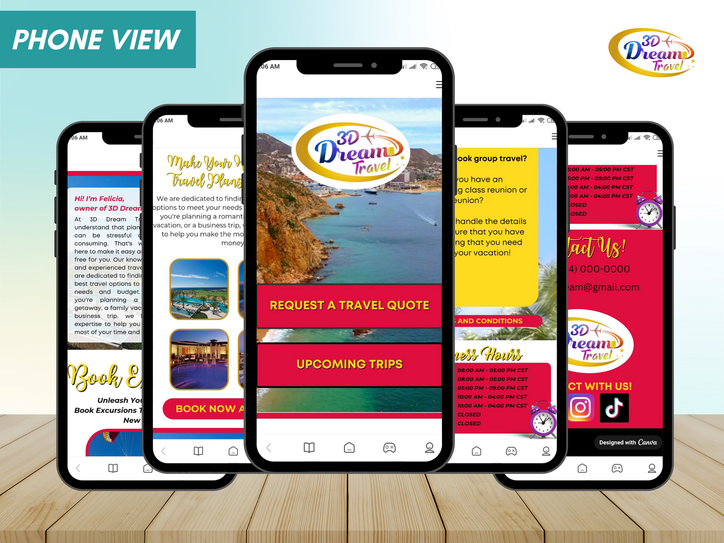 Travel Website Design 7