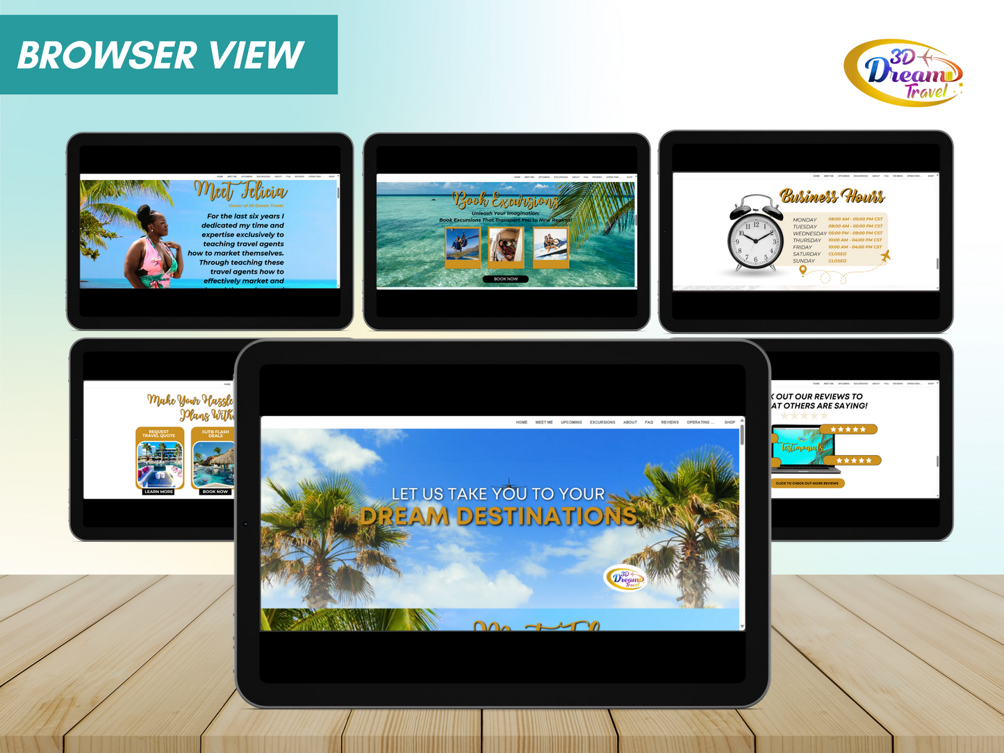 Travel Website Design 6