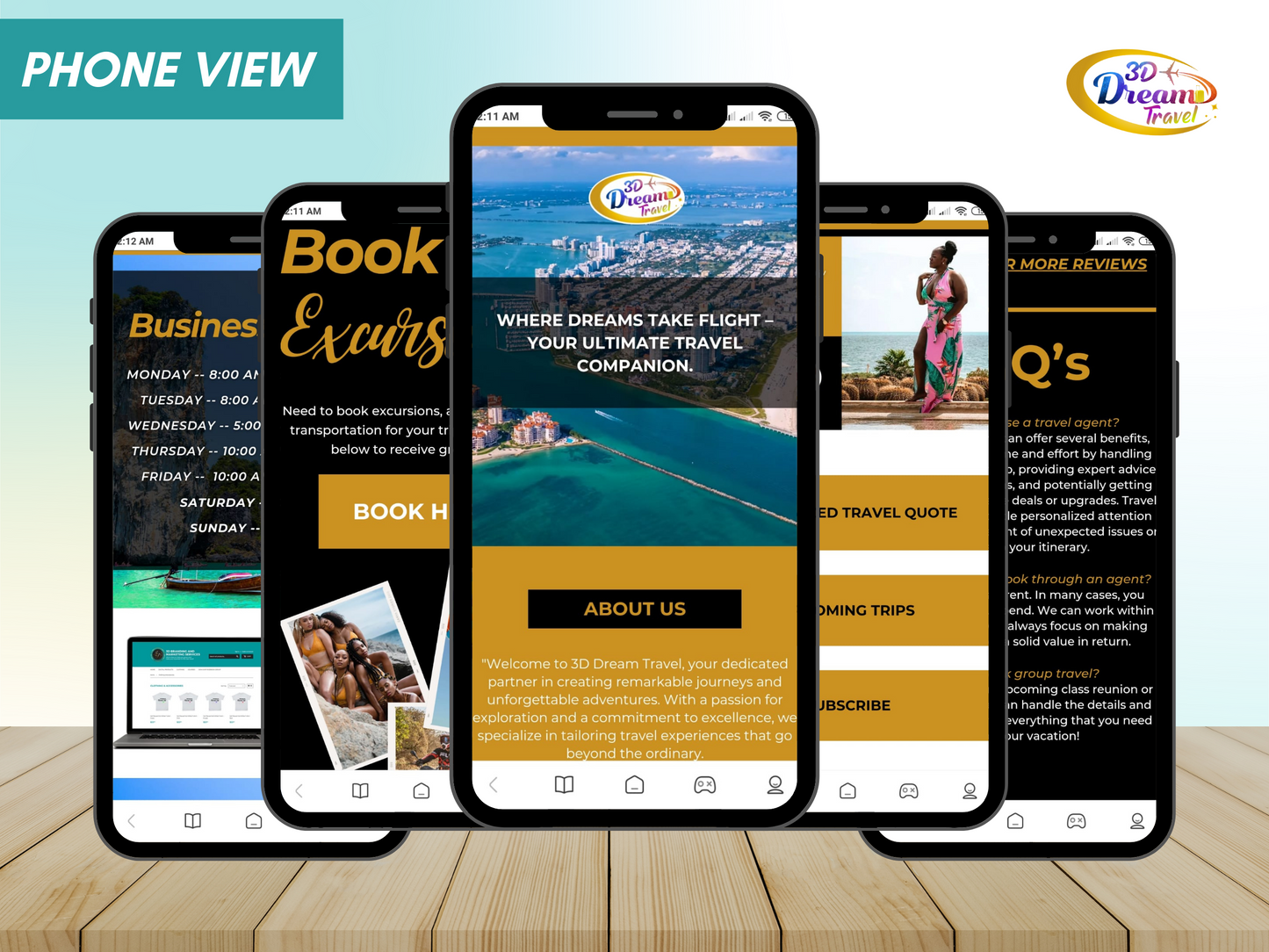Travel Website Design 11