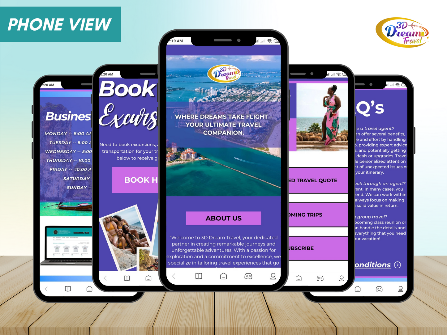Travel Website Design 11