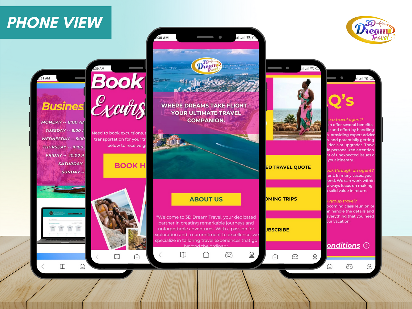 Travel Website Design 11