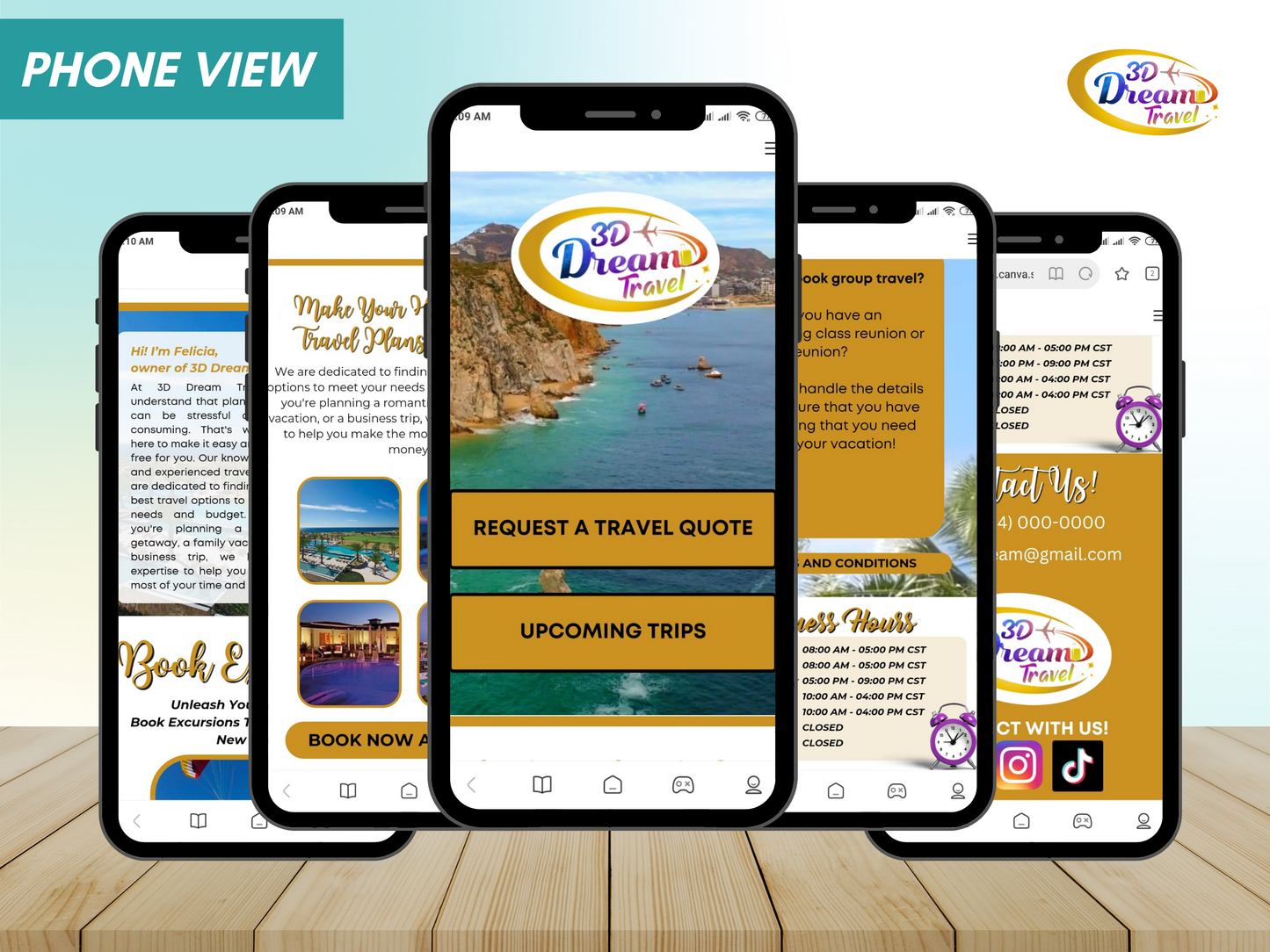 Travel Website Design 7