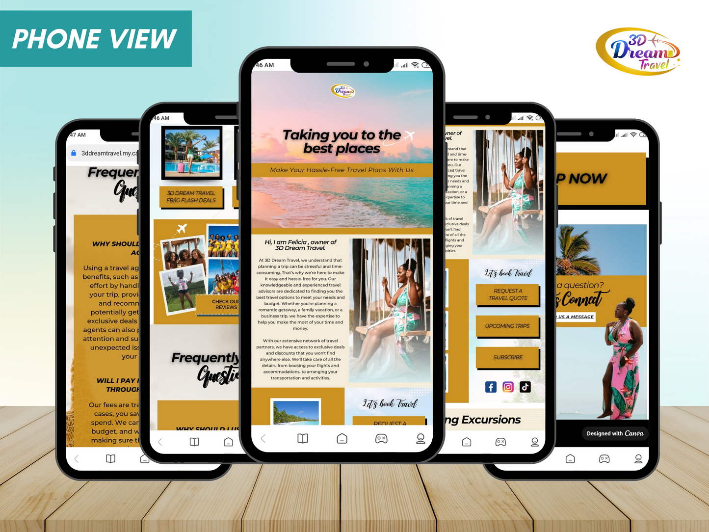 Travel Website Design 8