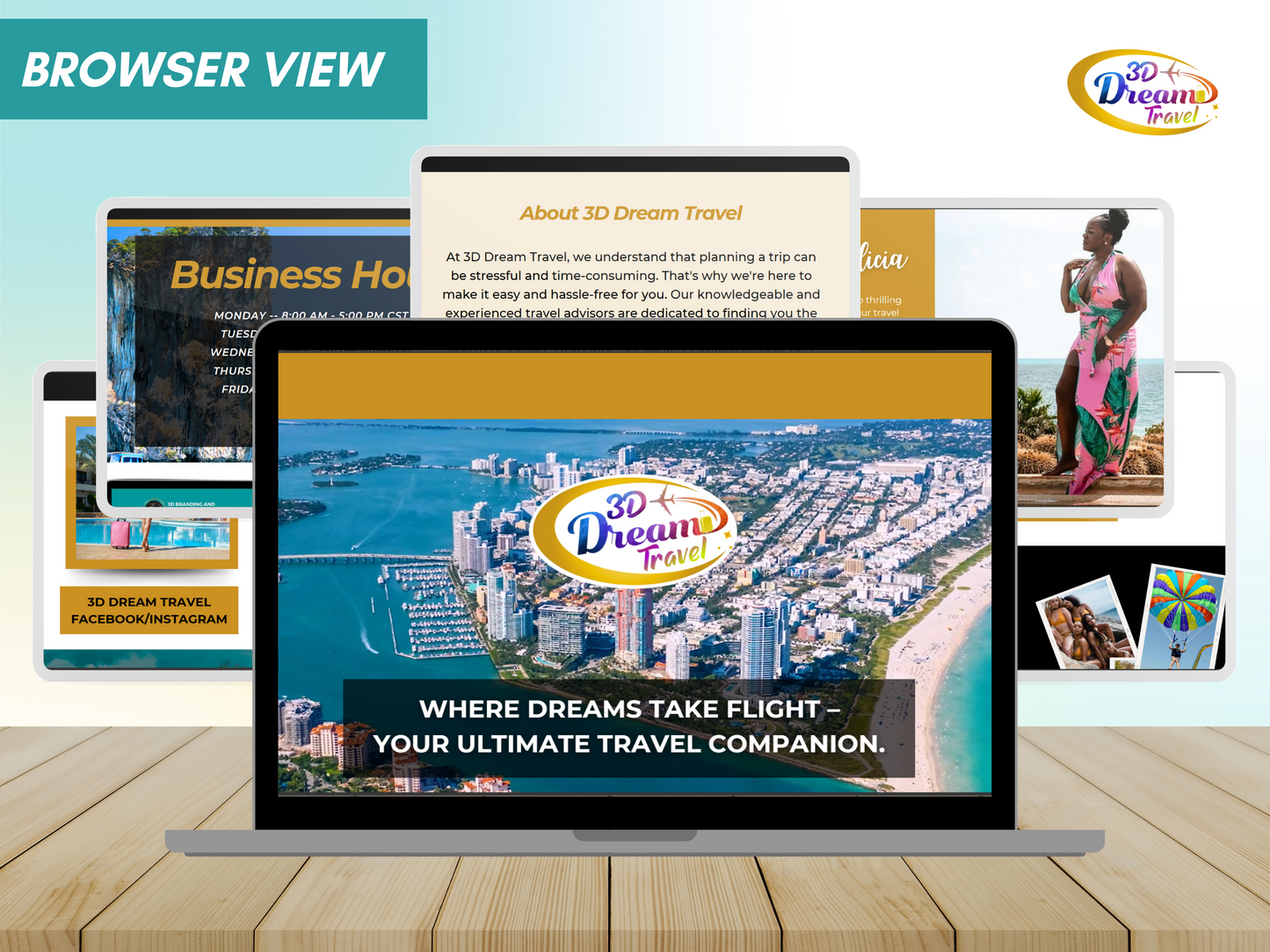 Travel Website Design 11