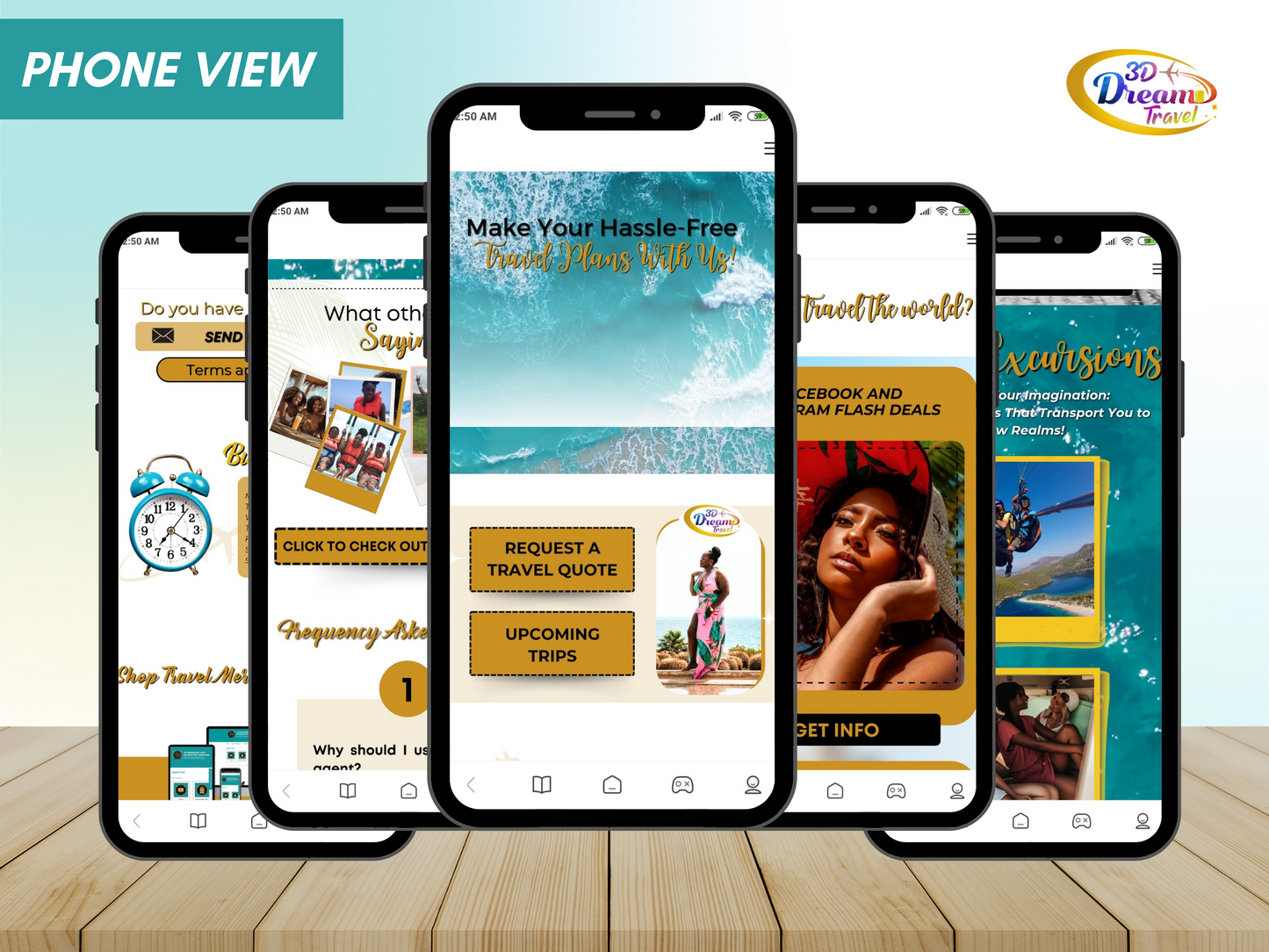 Travel Website Design 5