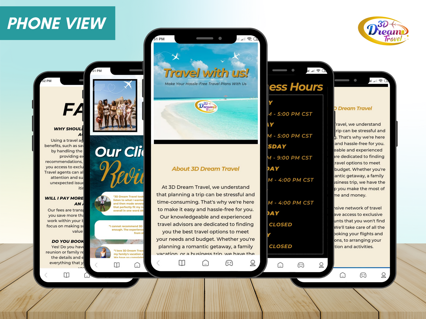 Travel Website Design 9