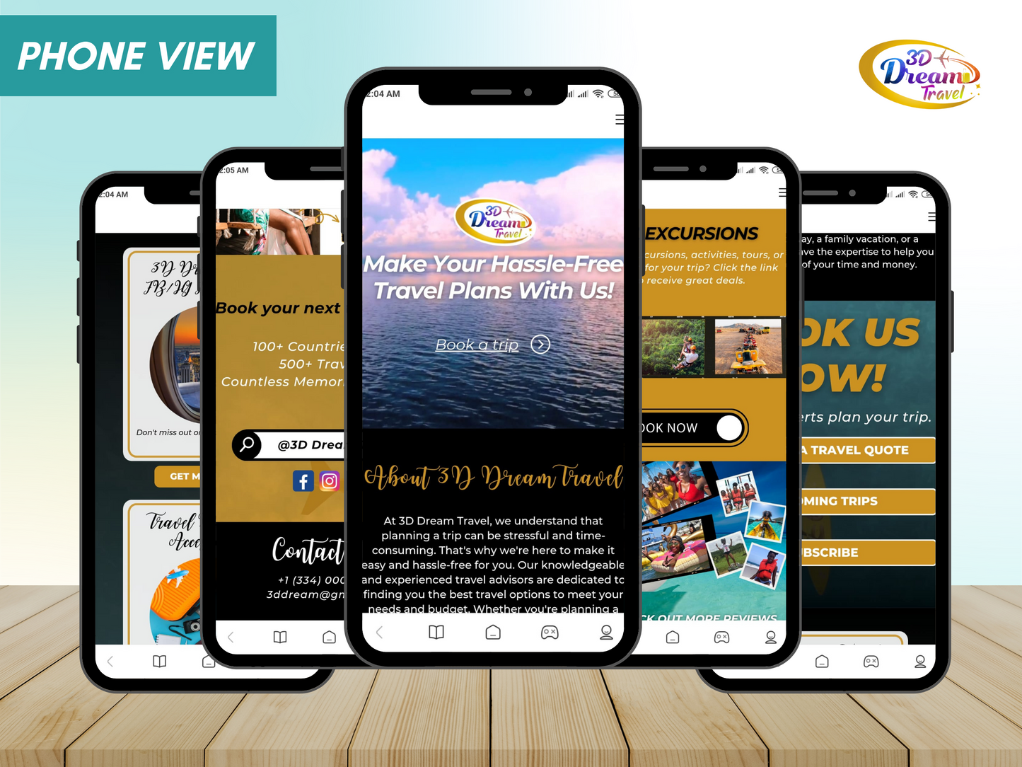 Travel Website Design 4