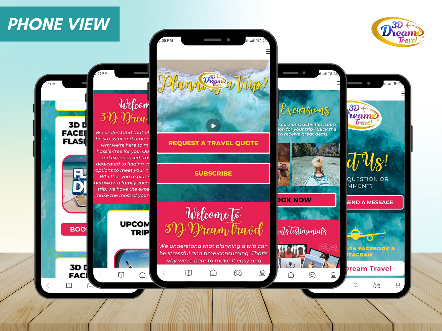 Travel Website Design 1
