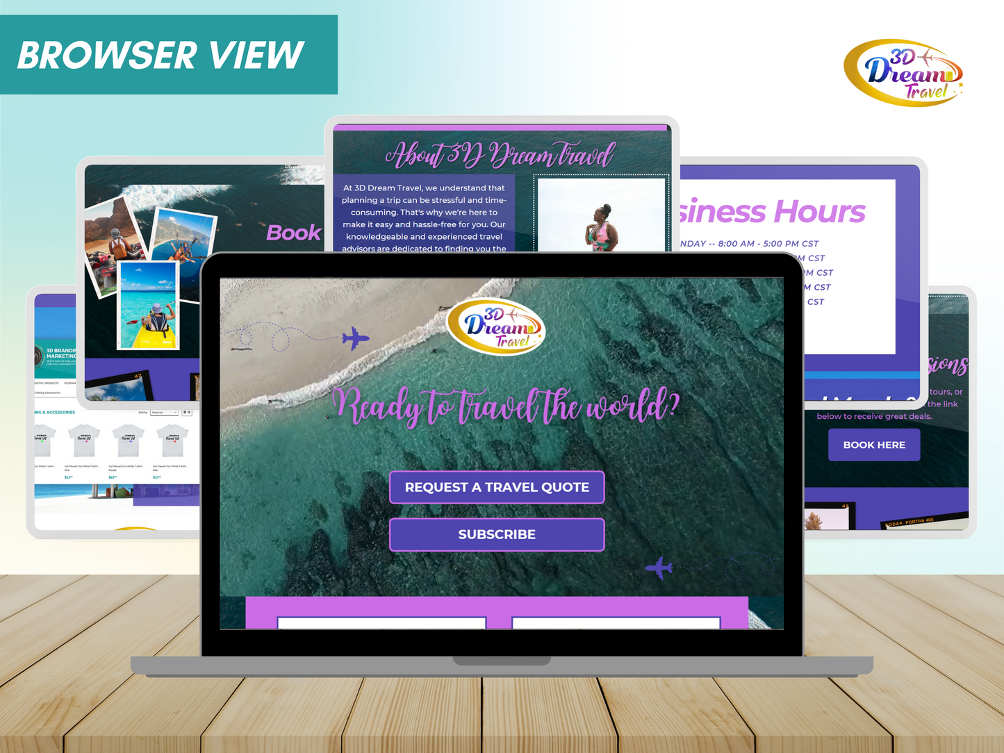 Travel Website Design 10