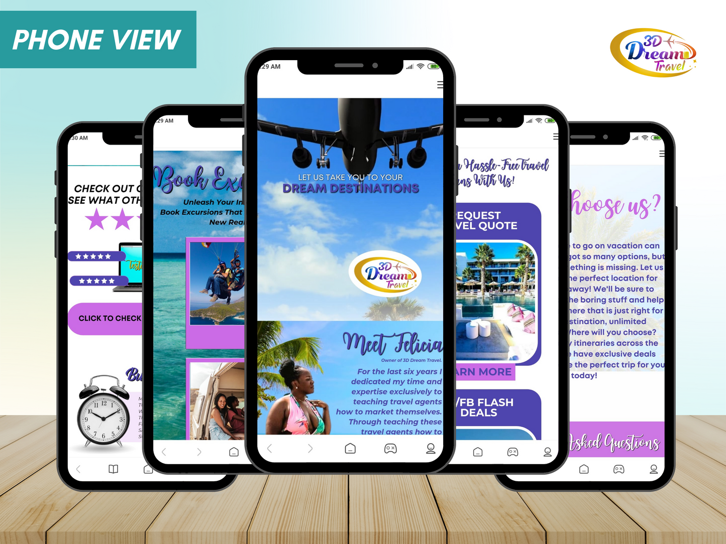 Travel Website Design 6