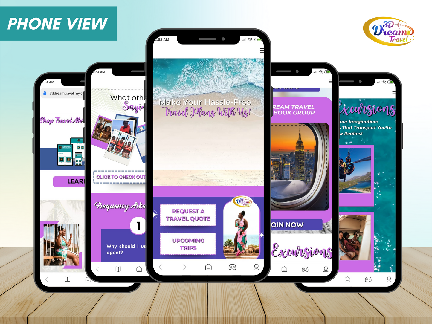 Travel Website Design 5