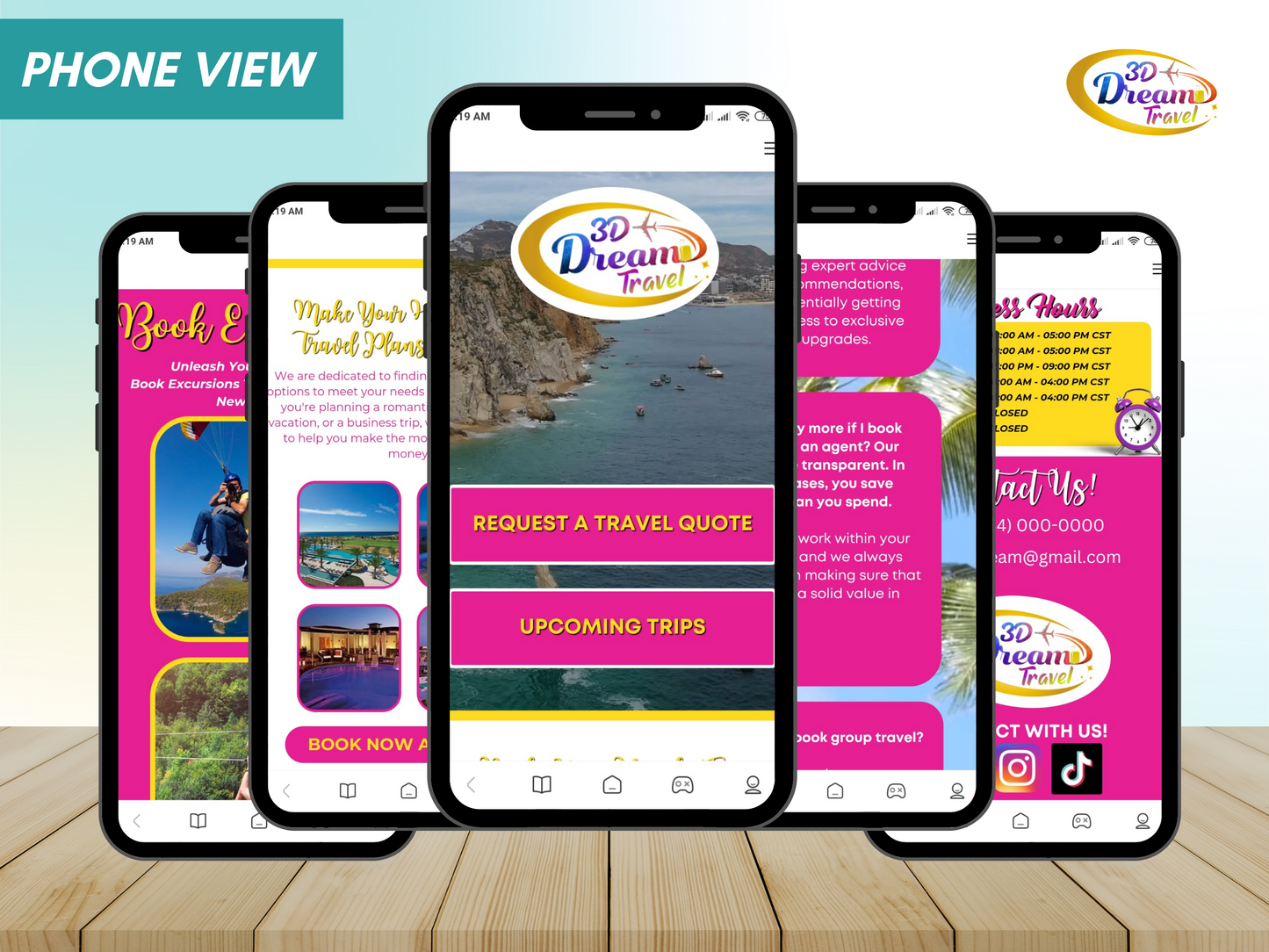 Travel Website Design 7