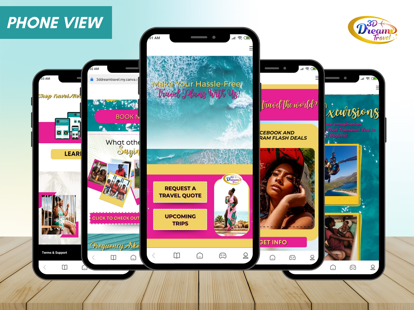 Travel Website Design 5