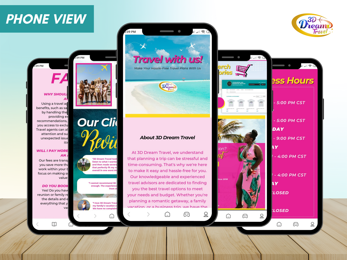 Travel Website Design 9