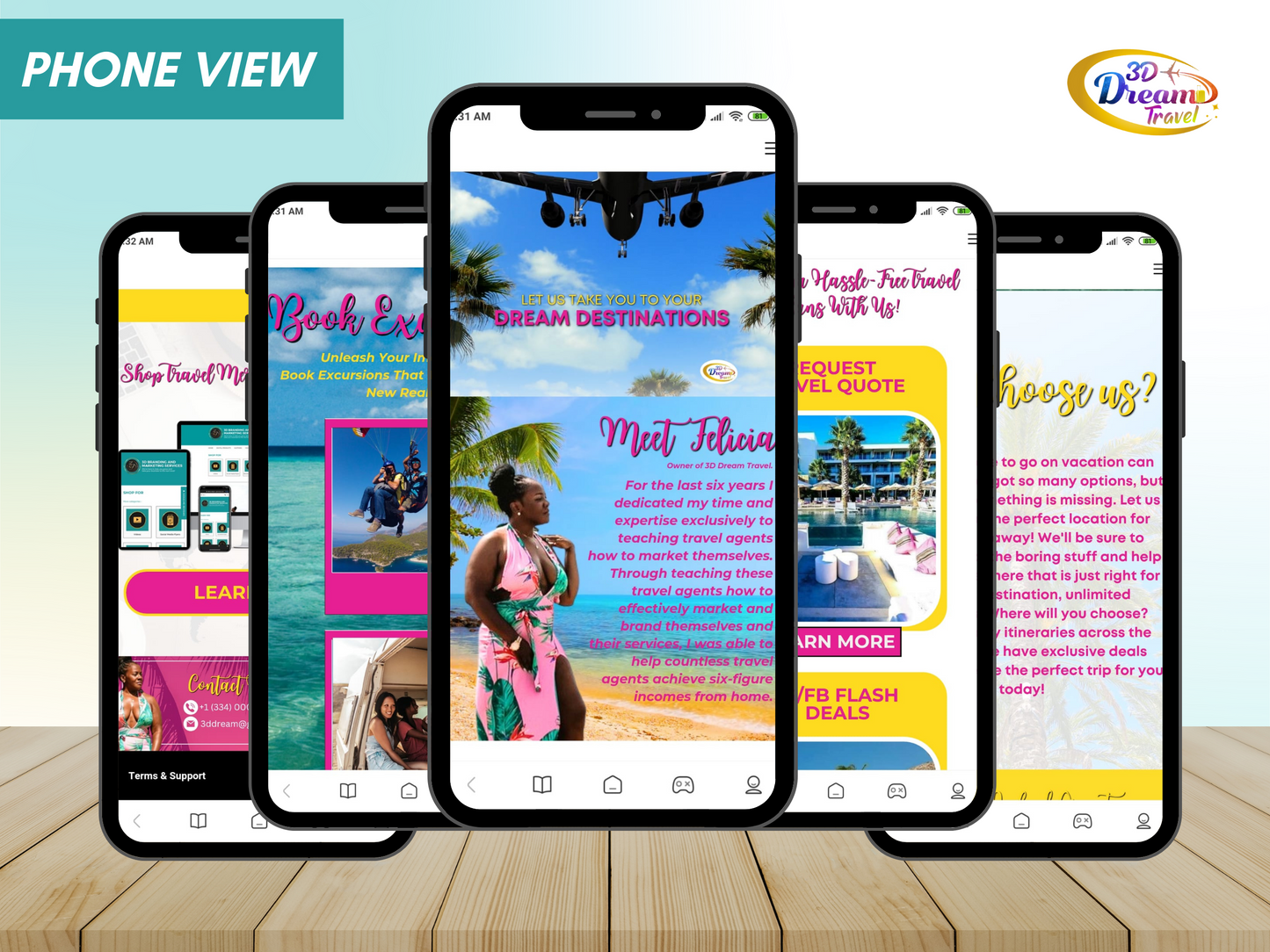 Travel Website Design 6