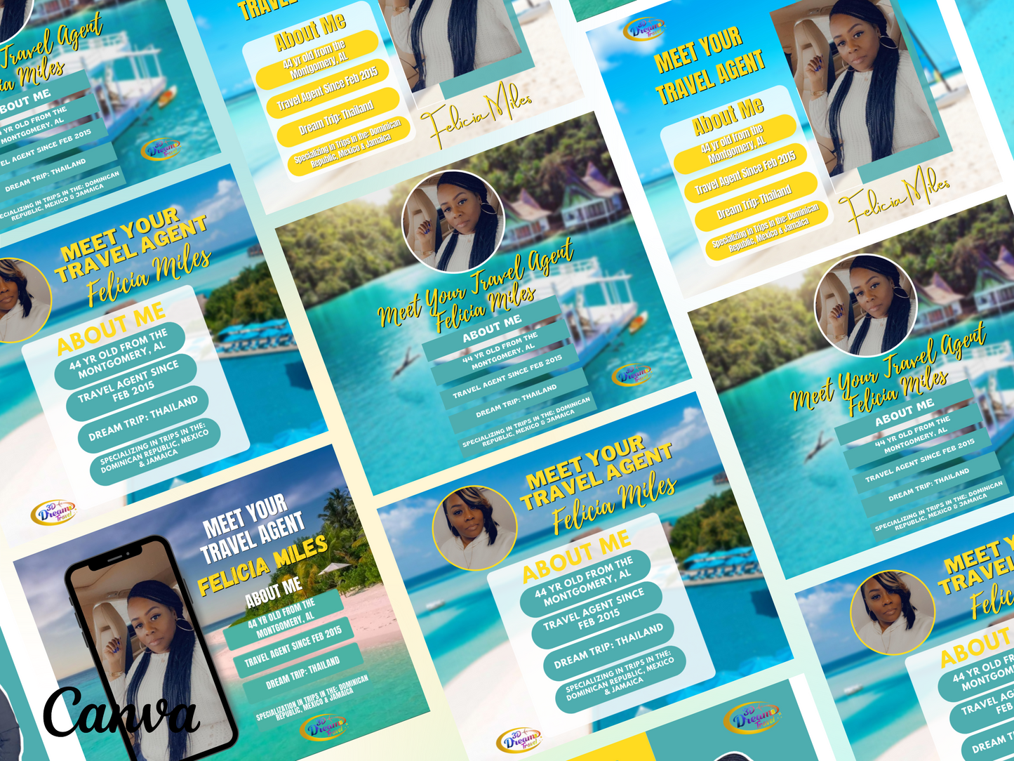 Meet Your Travel Agent Set 1 Facebook And Instagram