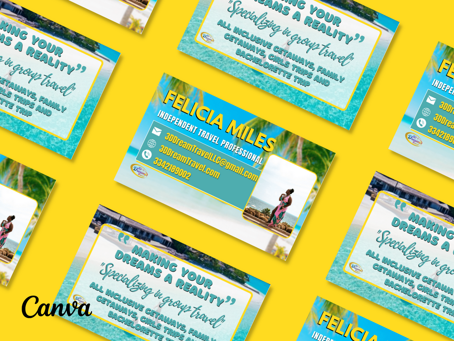 Business Cards Templates And Designs Set 4
