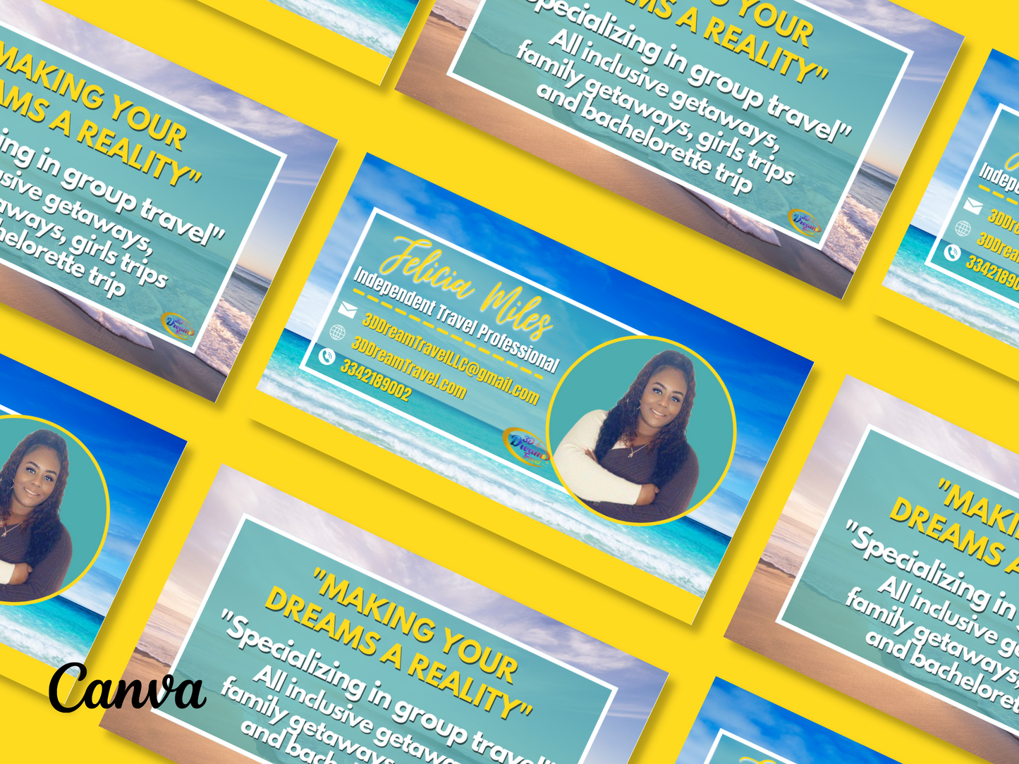 Business Cards Templates and Designs Set 1