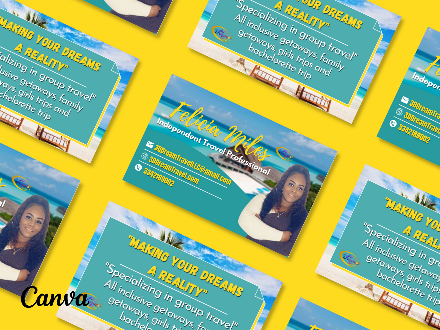 Business Cards Templates And Designs Set 3
