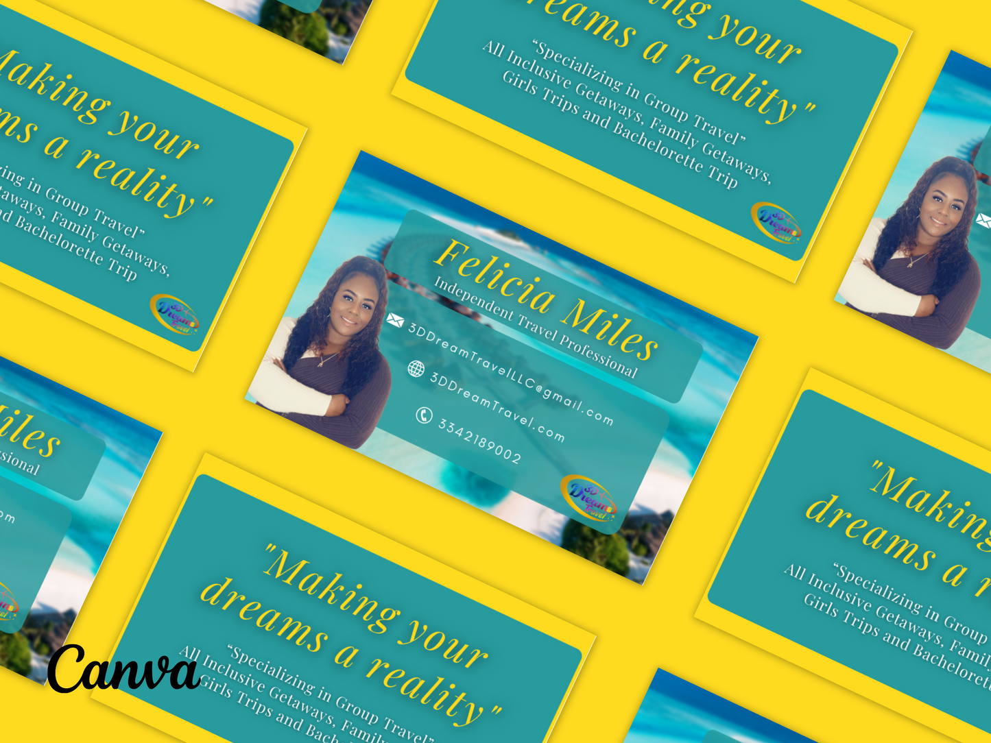 Business Cards Templates And Designs Set 5