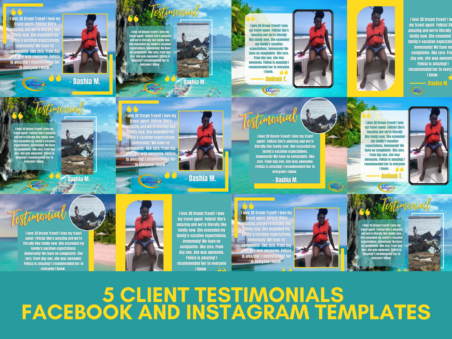 Client Testimony Set 1 Facebook And Instagram