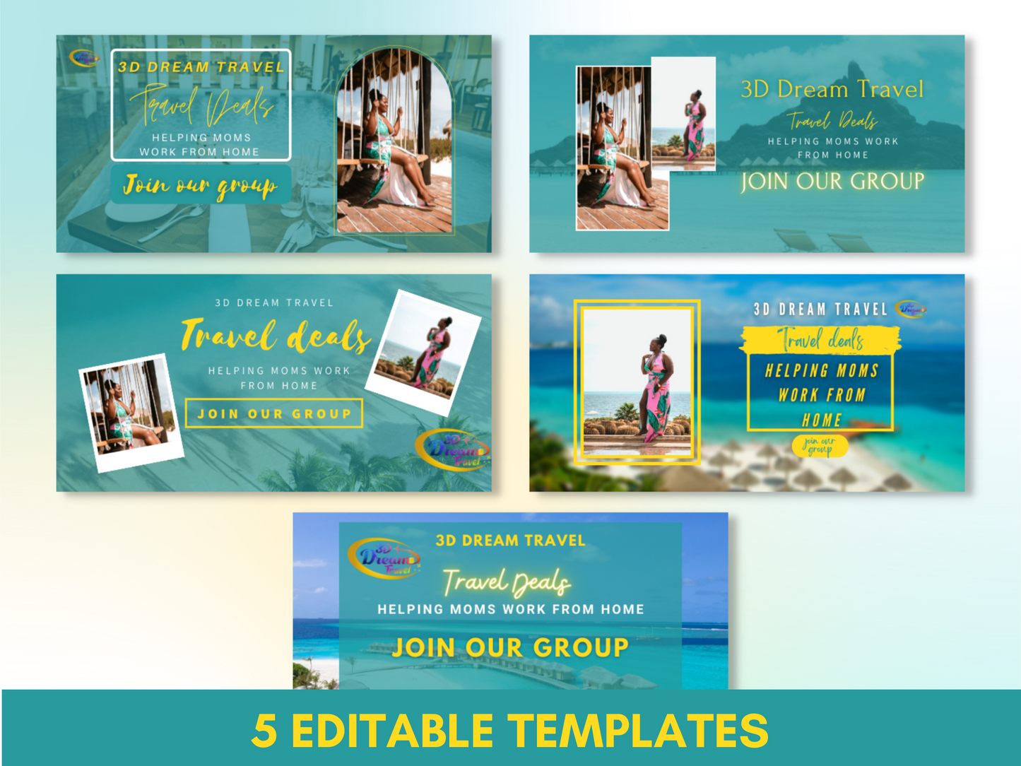 Facebook Personal Page Cover Photo Set 2