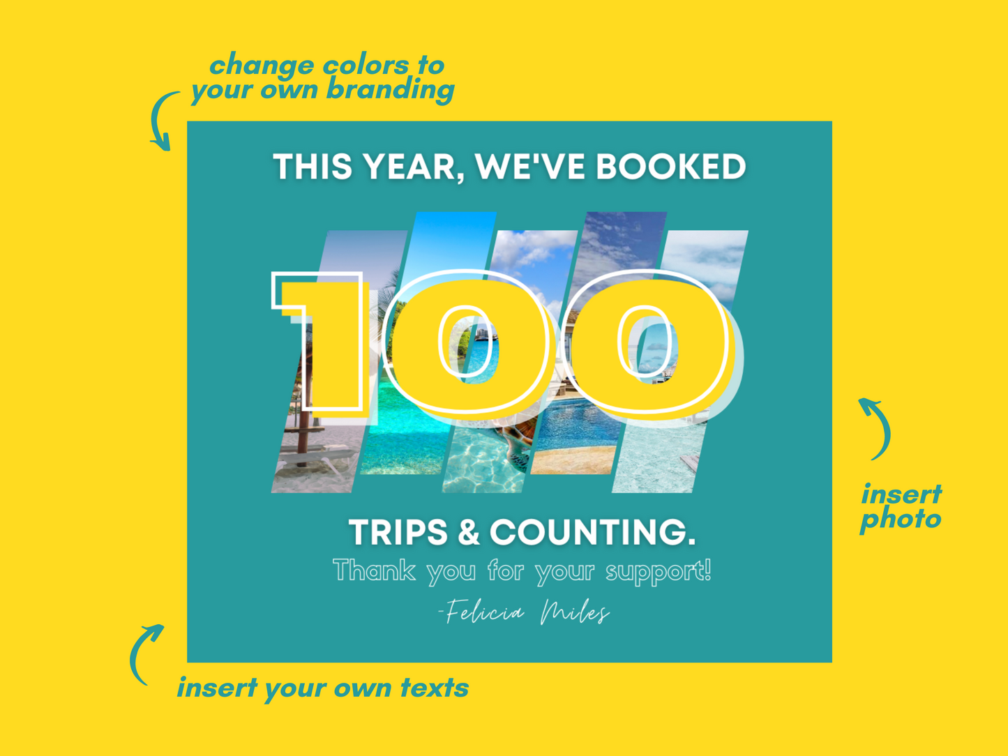 Number of Trips Booked This Year Set 3